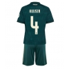 Real Madrid Dean Huijsen #4 Bortedraktsett Barn 2026-27 Kortermet (+ Korte bukser) Real Madrid Dean Huijsen #4 Bortedraktsett Barn 2026-27 Kortermet (+ Korte bukser)